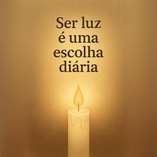 ✨ Ser Luz é uma Escolha Diária | Refletindo com a Malu